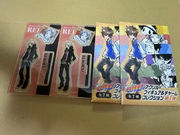 가정교사 히트맨 REBORN! 아크릴 피규어&참 츠나요시 2점