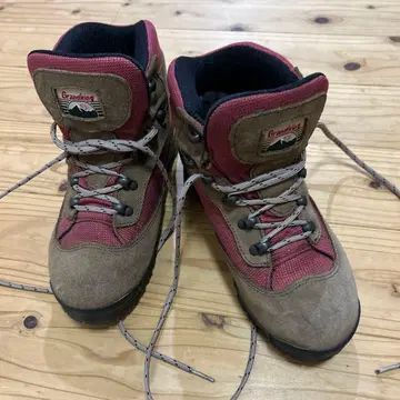 Grandking 등산화 23cm 브라운/레드