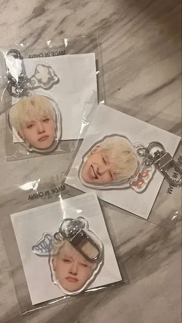 정환 얼굴 아크릴 키링