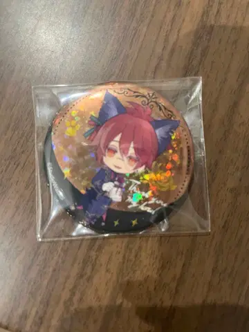 악마 집사와 검은 고양이 아쿠네코 난자타운 복권 B상 캔 배지 페네스