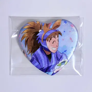 닌타마 란타로 하치야 사부로 난자타운 하트 캔뱃지 달걀 찾기 단