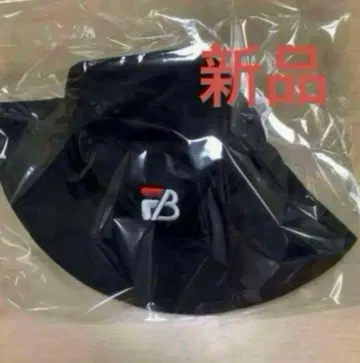 새상품 FILA x BEFIRST 콜라보 버킷 햇 블랙