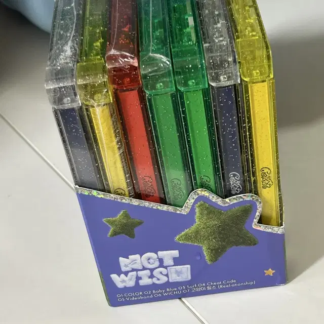 엔시티 위시 컬러 쥬얼 미개봉 앨범 개봉 앨범