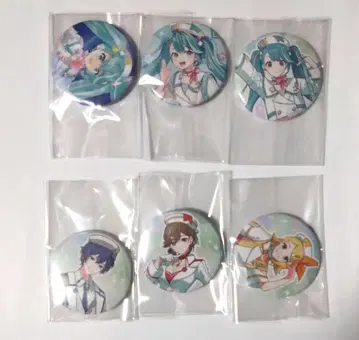하츠네 미쿠 매지컬 미라이 캔뱃지 6개 세트