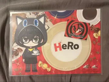 P5R 페르소나 5 주인공 조커 아모카페 페이퍼 런천매트