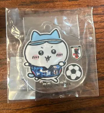 치이카와 (먼작귀) 축구 일본 대표 사무라이 블루 아크릴 키링 하치와레