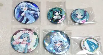 하츠네 미쿠 캔뱃지 6개 세트