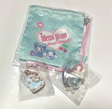 산리오 메조 피아노 복조리 키링 시나몬 베리에짱 세트