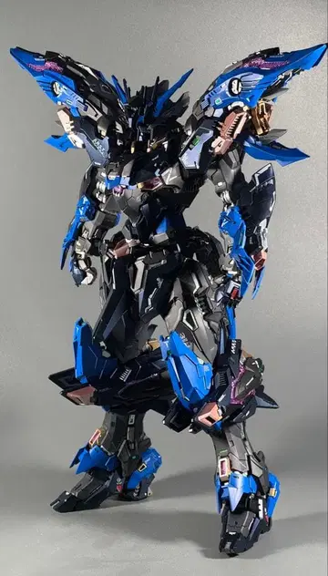 1/100 무한 차원 복수 여신 페인팅 완성품.