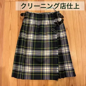 [새상품급] 세탁소 마감 오닐 오브 더블린 퀼트 스커트 울