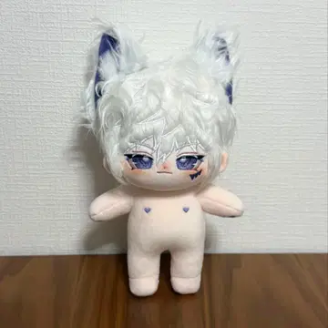 옷 갈아입기 봉제 인형 20cm 화이트 란