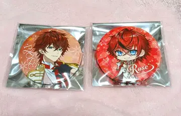 메테오라 1st Anniversary 로제 군 캔뱃지 2개 세트