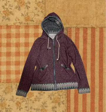 Power To The People 에스닉 패턴 후드티 해외 모리걸