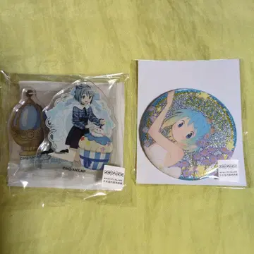 마도카 마기카 츄아스타 세트 C-4 글리터 캔뱃지 D-4 미키 사야카