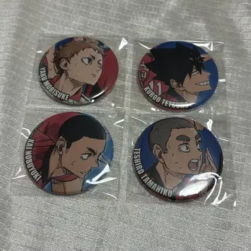 하이큐 극장판 캔뱃지 야쿠 쿠로오 카이 시로