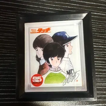 가챠가챠 아다치 미츠루 화업 55주년 윈도우 아트 컬렉션 터치