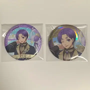 블루 록 AGF 벌룬 미카게 레오 한정판 글리터 캔뱃지 메탈 캔뱃지