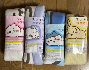 [미개봉 4종 세트] 치이카와(먼작귀) 러그 매트 웅크린