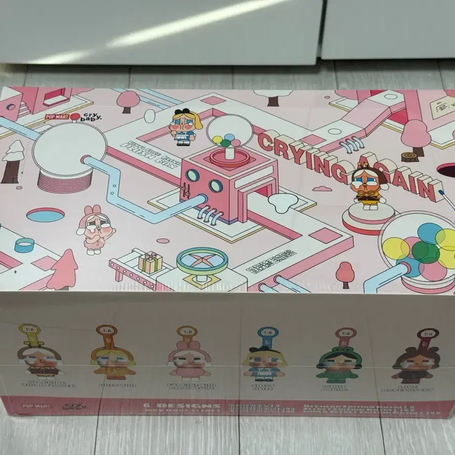 Pop Mart Crybaby Crying Again Key Ring (Bag Sealed) #팝마트