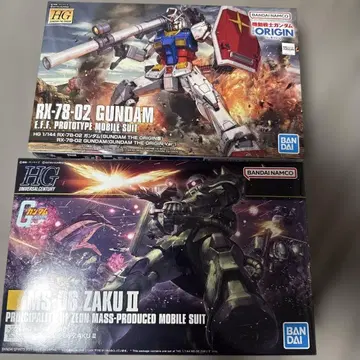 hg1/144 건담 디 오리진 자쿠II