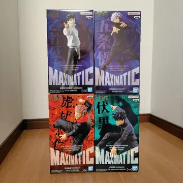 주술회전 MAXIMATIC 피규어 4체 세트