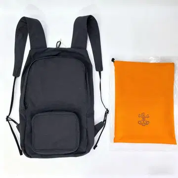 ARTS & SCIENCE 럭색 백팩 블랙 수납 봉투 포함