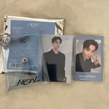 SEVENTEEN new 미니 파우치 인스턴트 사진 도겸