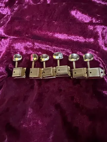 kluson 타입 페그 6연 골드
