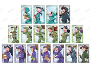 닌타마 란타로 마루이 POPUP 클리어 카드 미개봉 새상품 3점