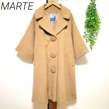 MARTE 마르테 클래식 마담 코트 클래시컬 롱 코트 울