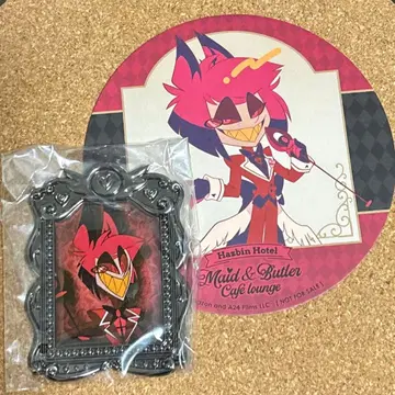 HazbinHotel 코스터 액자 스탠드 세트 알래스터