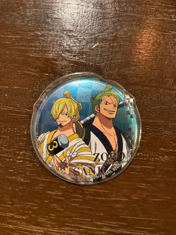 원피스 캔뱃지 조로 상디 유니버셜 USJ 2021 조로쥬로 상고로