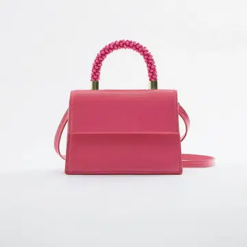 [ ZARA / 자라 ] 핑크 핸드백