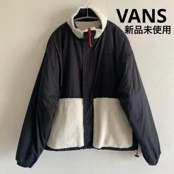 미사용 새상품 VANS 리버서블 보아 나일론 자켓 블랙 M