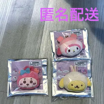 산리오 치이카와 (먼작귀) 헤어 클립 마이멜로디 카니짱 푸딩 토끼