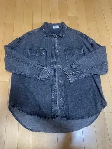 베티 부프 데님 자켓 M 사이즈 다크 그레이