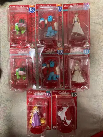 디즈니 오너먼트 복권 샐리 마이크 안나 라푼젤 베이맥스