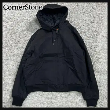 [ 새상품급 ] CornerStone 액티브 자켓 덕 원단 M 블랙
