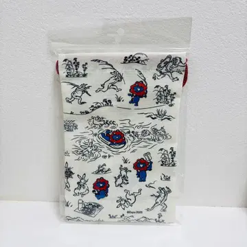 [ 새상품 ] 미야쿠미야쿠 조수기화 복조리 파우치 백 손수건