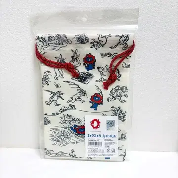 [ 새상품 ] 미야쿠미야쿠 조수기화 복조리 파우치 백 손수건