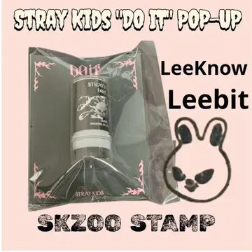 스키즈 POPUP DO IT SKZOO EVIL 리비트 스탬프 리노