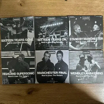 oasis live'25 CD 2장 세트 6세트