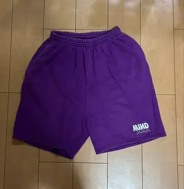 wind and sea & xxx 퍼플 숏팬츠