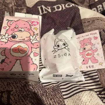 Zsiga X CareBears 케어베어 Love-A-Lot 핑크