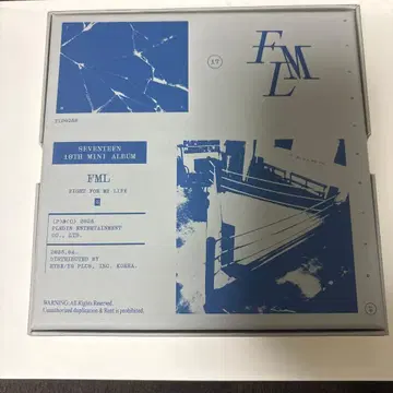 SEVENTEEN FML 제10 미니 앨범 전원 포스터 포함
