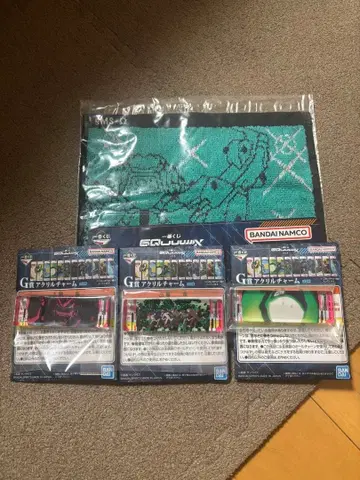 지크 액스 제일복권 타월 손수건 아크릴 참