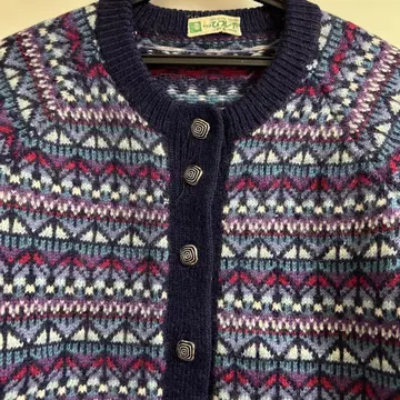 히츠지야 손뜨개질 가디건 & 니트 모자