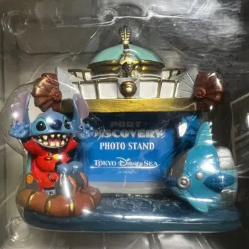 디즈니 리조트 포트 디스커버리 스티치 사진 스탠드