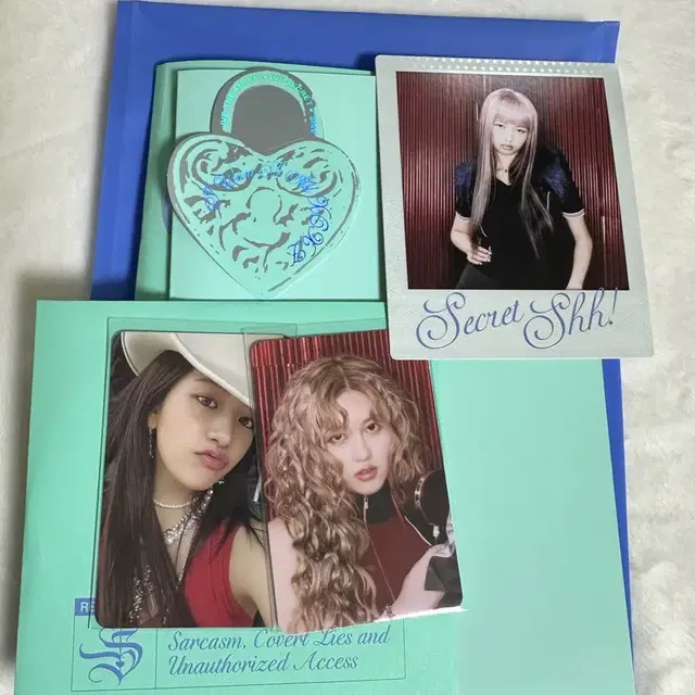 아이브 개봉앨범 시크릿 럭드 포카 안유진가을레이