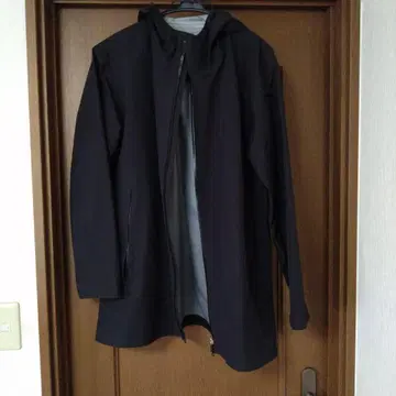 MUJI 푸드코트/레인코트/나일론/방수 테이프/발수/M7AD003